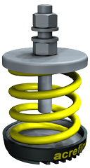 Isolateur à ressort autoportant 60 Kg