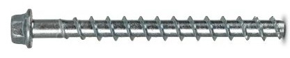 Ancrage vissé parasismique 5/8'' x 6''